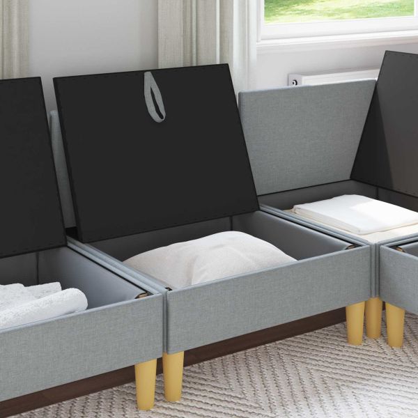 Табуретка с място за съхранение