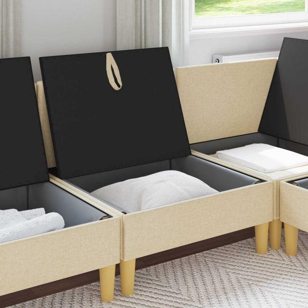 Табуретка с място за съхранение