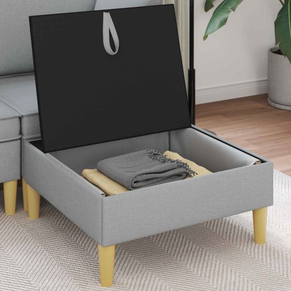 Табуретка с място за съхранение