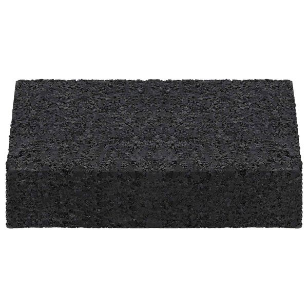 Подложка от гумена гранулат 25 pcs Черен 9 x 6 x 2 см Каучук