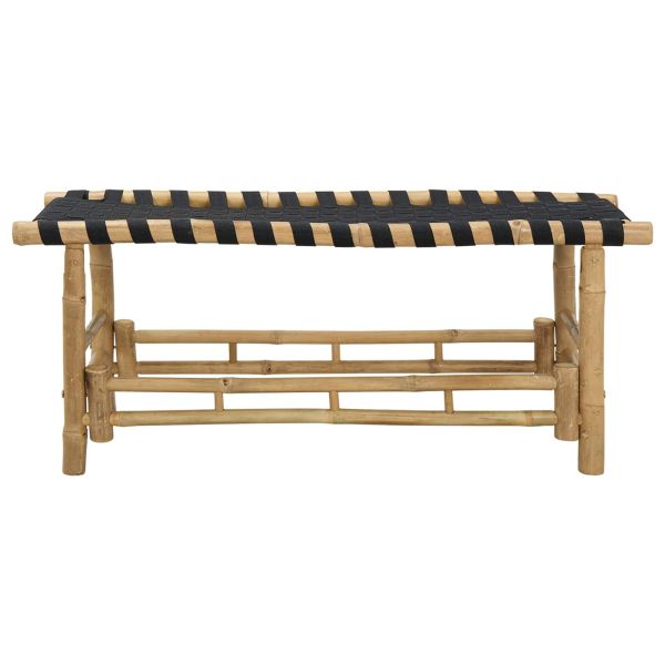 Градинска пейка Естествен 110 x 38 x 40 см Бамбук