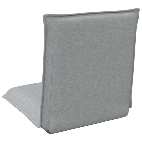 Подово кресло Светлосиво 54 x 64 x 59 см текстил