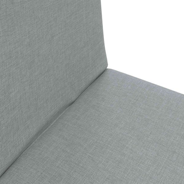 Подово кресло Светлосиво 54 x 64 x 59 см текстил