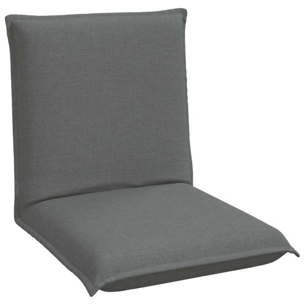 Подово кресло Тъмен сив 54 x 64 x 59 см текстил