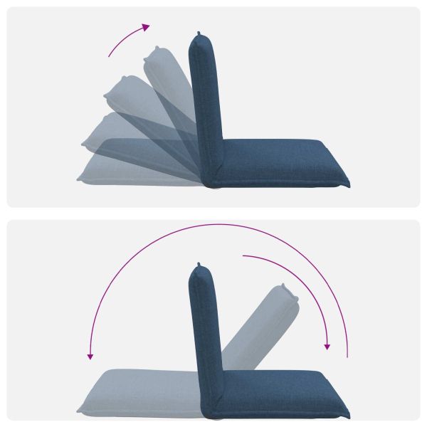 Подово кресло Синьо 54 x 64 x 59 см текстил
