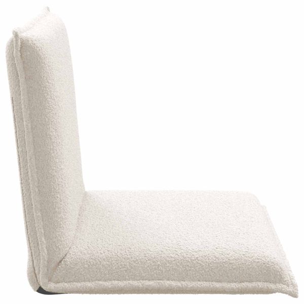 Подово кресло Крем 54 x 64 x 59 см Вълнена тъкан