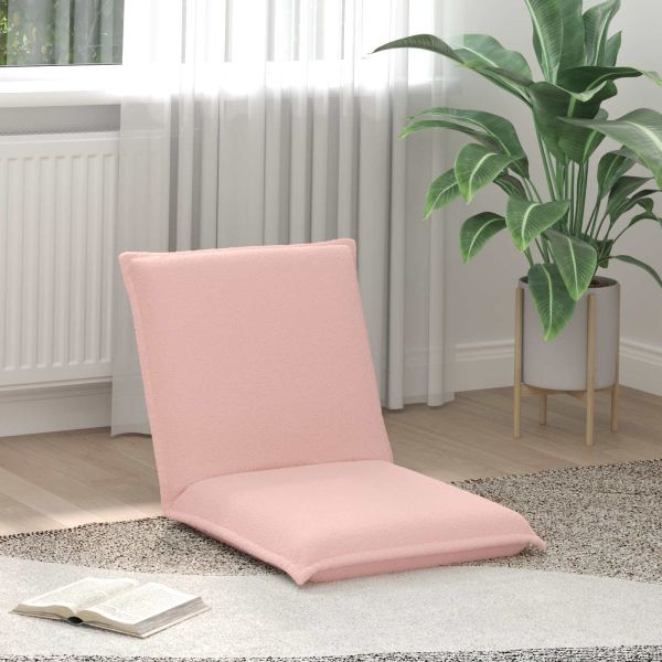 Подово кресло Розово 54 x 64 x 59 см Вълнена тъкан