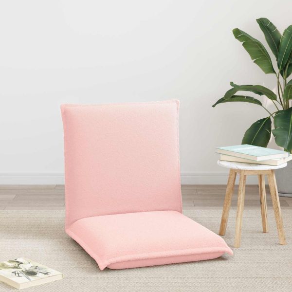 Подово кресло Розово 54 x 64 x 59 см Вълнена тъкан