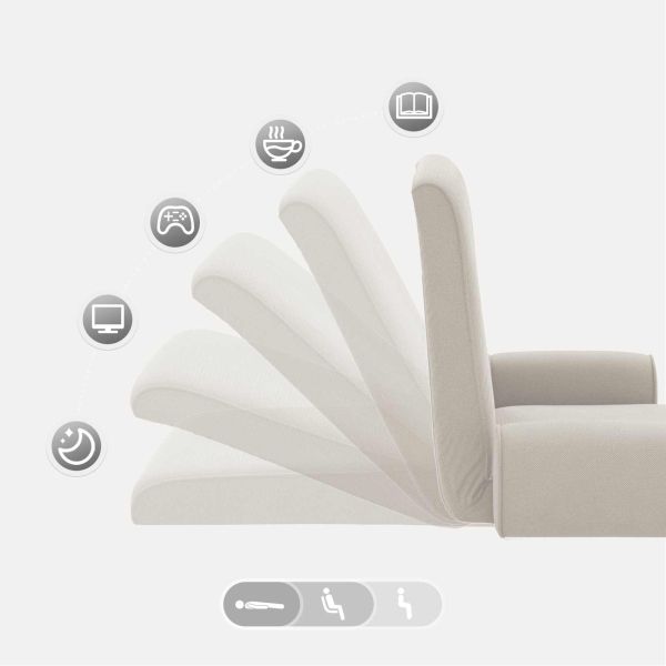 Подово кресло Оатмил 68 x 51 x 56 см Гранчест велур