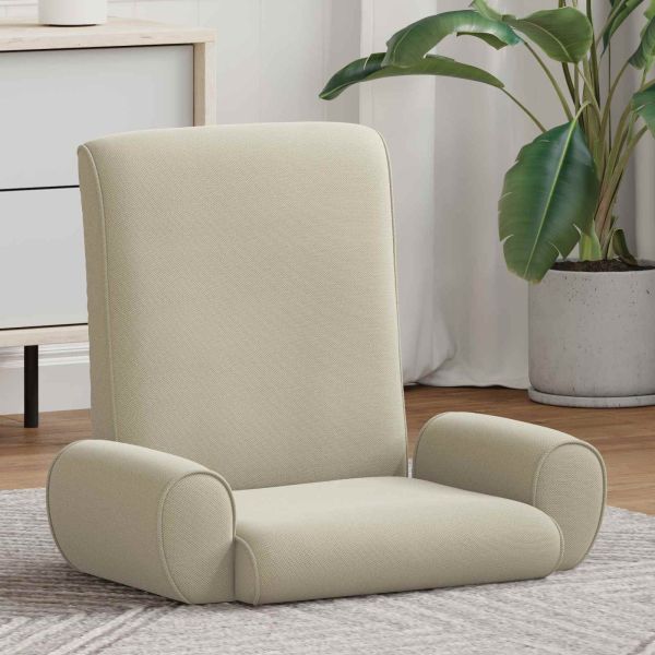 Подово кресло Пясък 68 x 51 x 56 см Гранчест велур