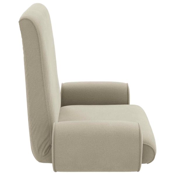 Подово кресло Пясък 68 x 51 x 56 см Гранчест велур