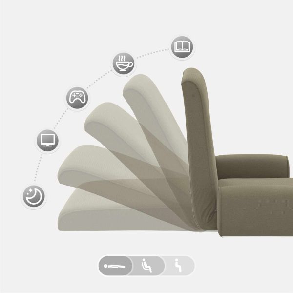 Подово кресло Каки 68 x 51 x 56 см Гранчест велур