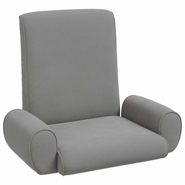 Подово кресло Тъмен сив 68 x 51 x 56 см Гранчест велур