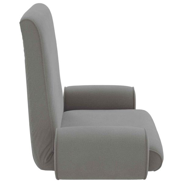 Подово кресло Тъмен сив 68 x 51 x 56 см Гранчест велур