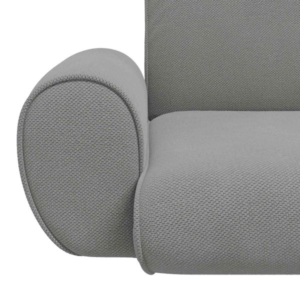 Подово кресло Тъмен сив 68 x 51 x 56 см Гранчест велур