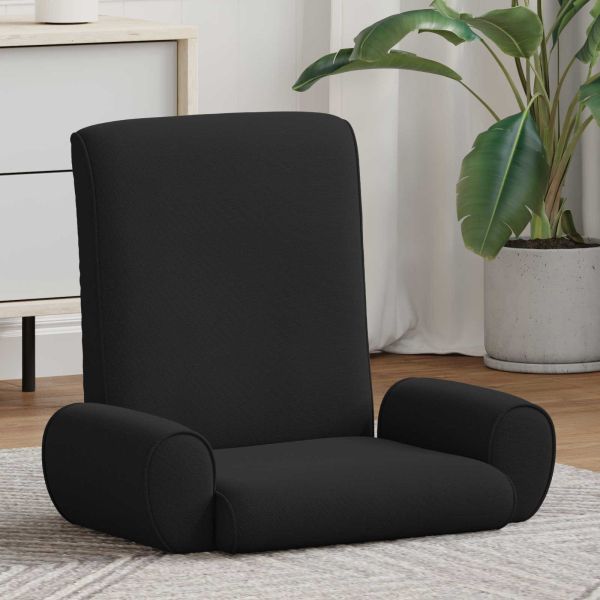 Подово кресло Черен 68 x 51 x 56 см Гранчест велур