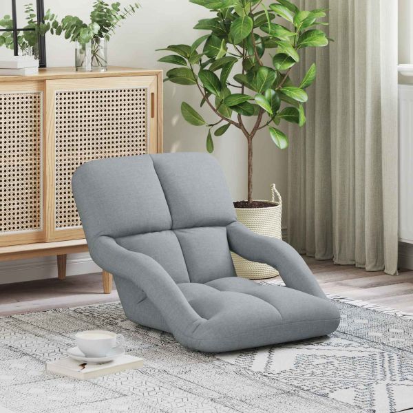 Регулируем подов стол Светлосиво 58 x 62 x 58 см Текстил