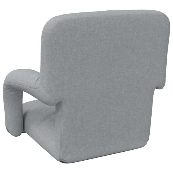 Регулируем подов стол Светлосиво 58 x 62 x 58 см Текстил