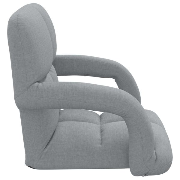 Регулируем подов стол Светлосиво 58 x 62 x 58 см Текстил