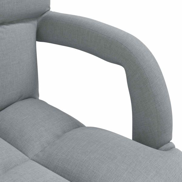 Регулируем подов стол Светлосиво 58 x 62 x 58 см Текстил