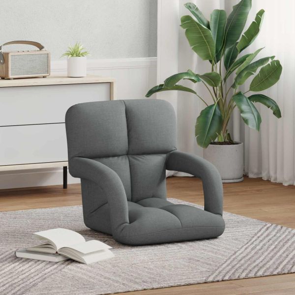 Регулируем подов стол Тъмносиво 58 x 62 x 58 см Текстил