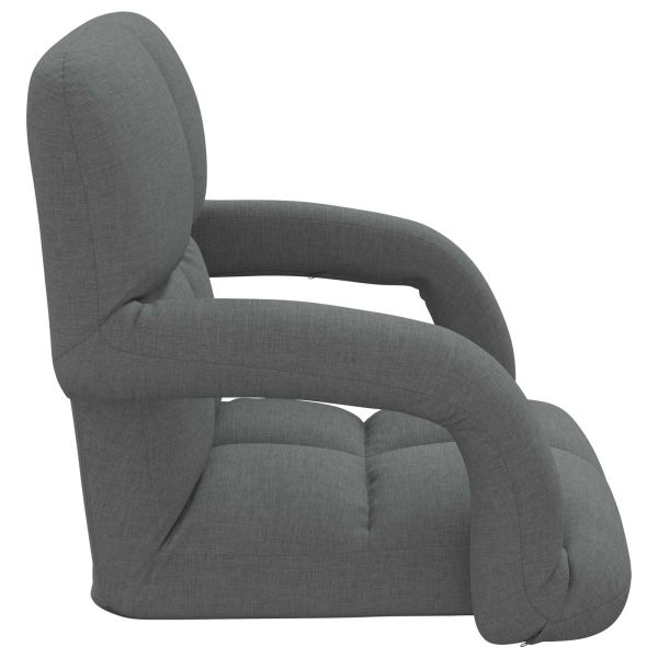 Регулируем подов стол Тъмносиво 58 x 62 x 58 см Текстил