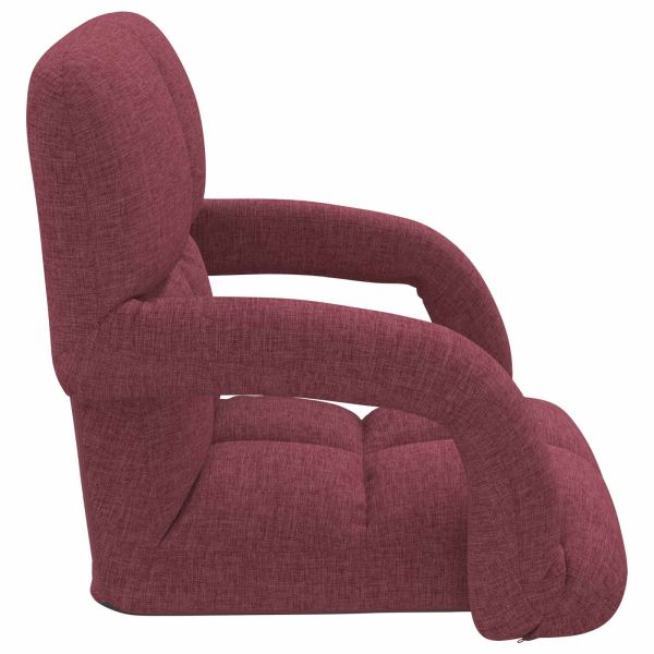 Регулируем подов стол Виненочервен 58 x 62 x 58 см Текстил