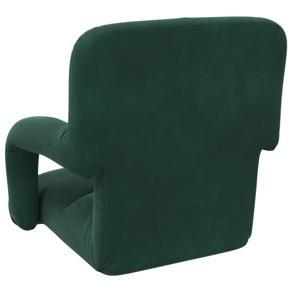 Подово кресло Тъмен зелен 58 x 62 x 58 см Кадифе