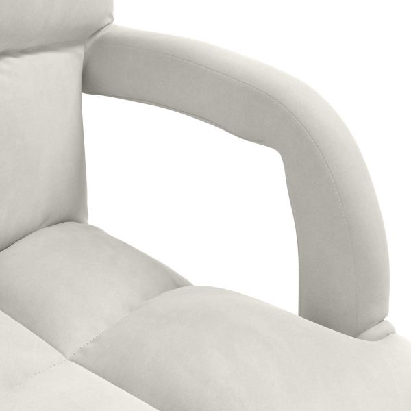 Подово кресло Крем 58 x 62 x 58 см Кадифе