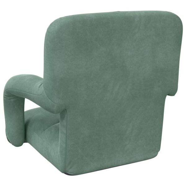 Подово кресло Морско зелено 58 x 62 x 58 см Кадифе