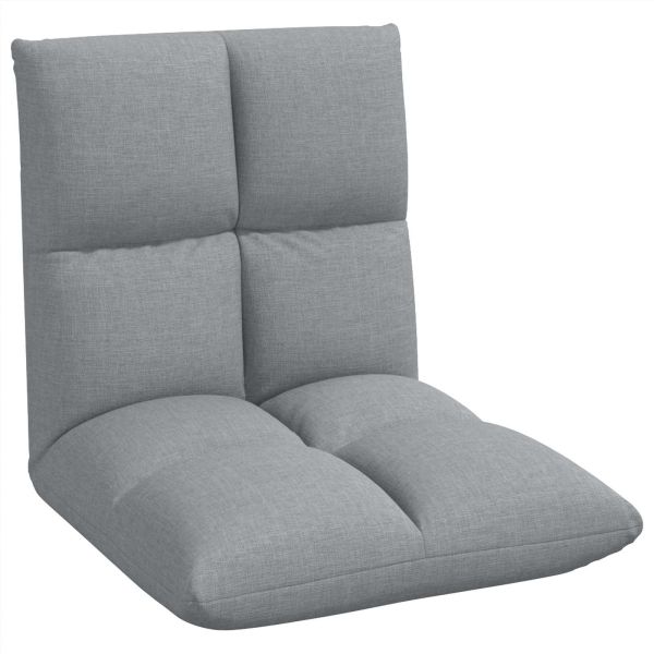 Подово кресло Светлосиво 50 x 61 x 57 см текстил