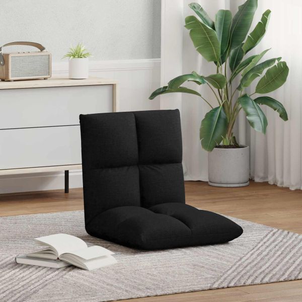 Подово кресло Черен 50 x 61 x 57 см текстил