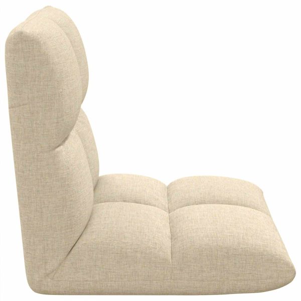 Подово кресло Крем 50 x 61 x 57 см текстил