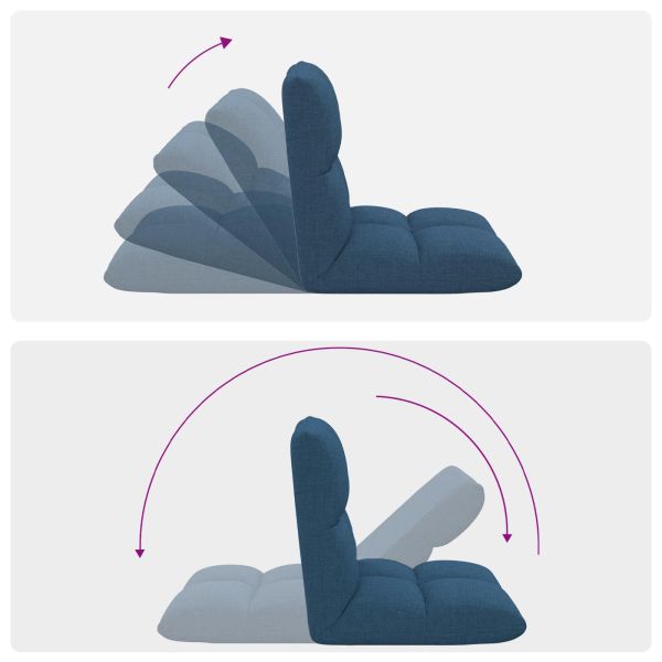 Подово кресло Синьо 50 x 61 x 57 см текстил