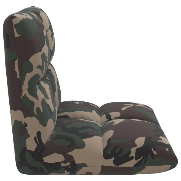 Подово кресло Военнозелено 50 x 61 x 57 см текстил