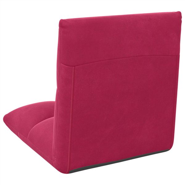 Подово кресло Виненочервен 50 x 61 x 57 см Кадифе