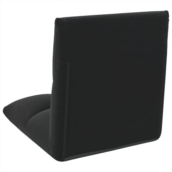 Подово кресло Черен 50 x 61 x 57 см Кадифе