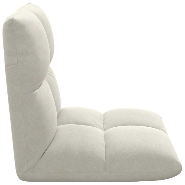 Подово кресло Крем 50 x 61 x 57 см Кадифе