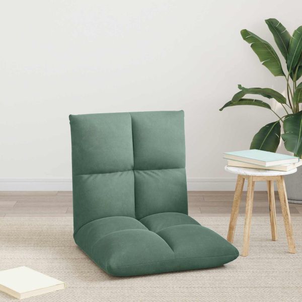 Подово кресло Морско зелено 50 x 61 x 57 см Кадифе