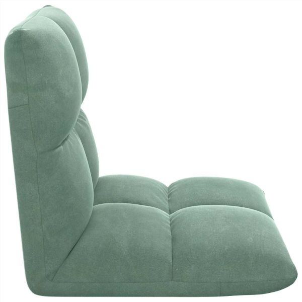 Подово кресло Морско зелено 50 x 61 x 57 см Кадифе