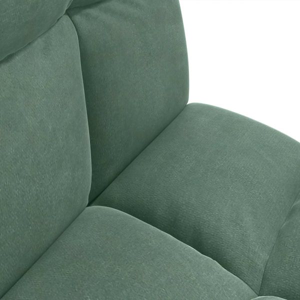 Подово кресло Морско зелено 50 x 61 x 57 см Кадифе