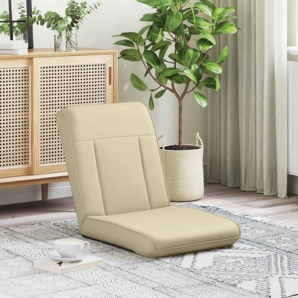 Подово кресло Крем 50 x 73 x 60 см Изкуствена