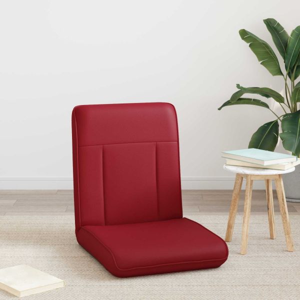 Подово кресло Виненочервен 50 x 73 x 60 см Изкуствена