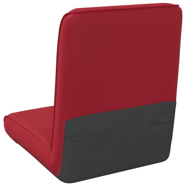 Подово кресло Виненочервен 50 x 73 x 60 см Изкуствена