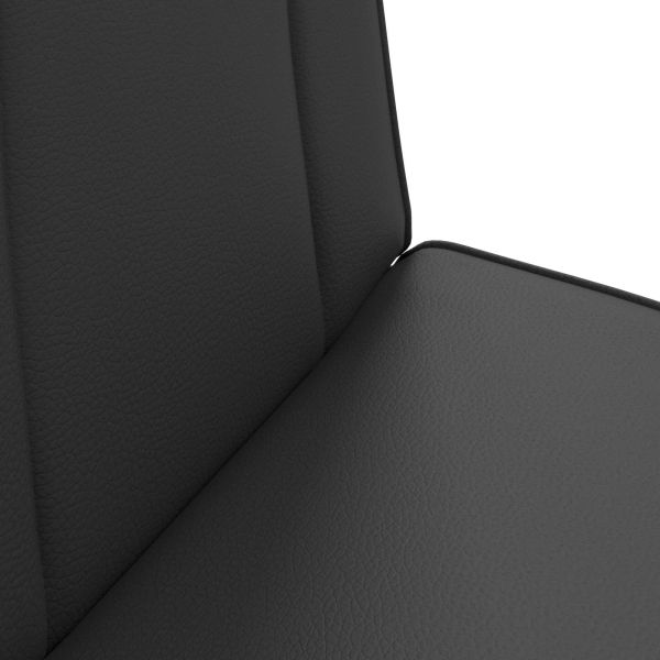 Подово кресло Черен 50 x 73 x 60 см Изкуствена