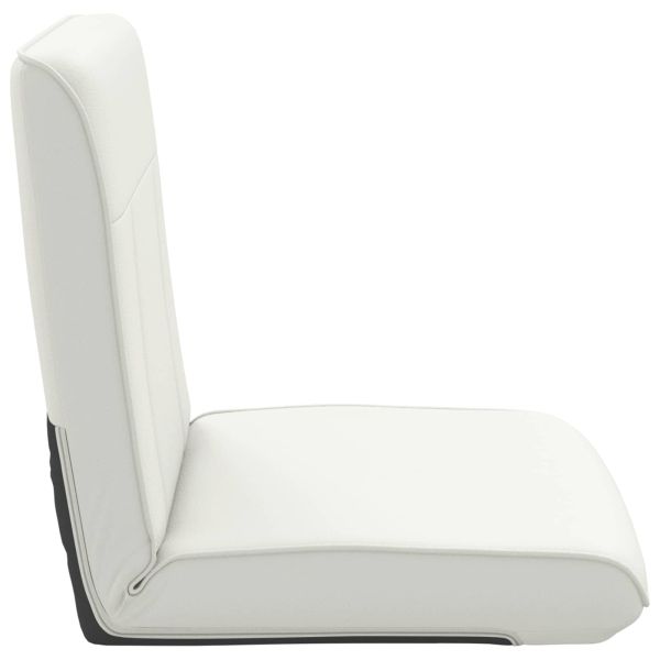 Подово кресло Бял 50 x 73 x 60 см Изкуствена