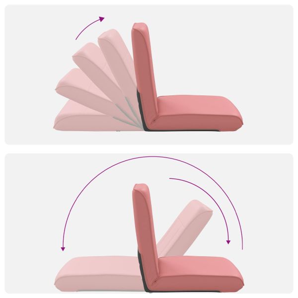 Подово кресло Розово 50 x 73 x 60 см Изкуствена