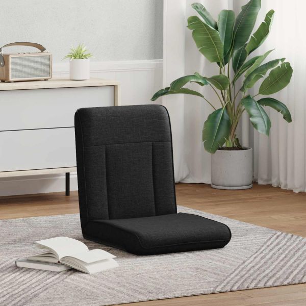 Подово кресло Черен 50 x 73 x 60 см текстил