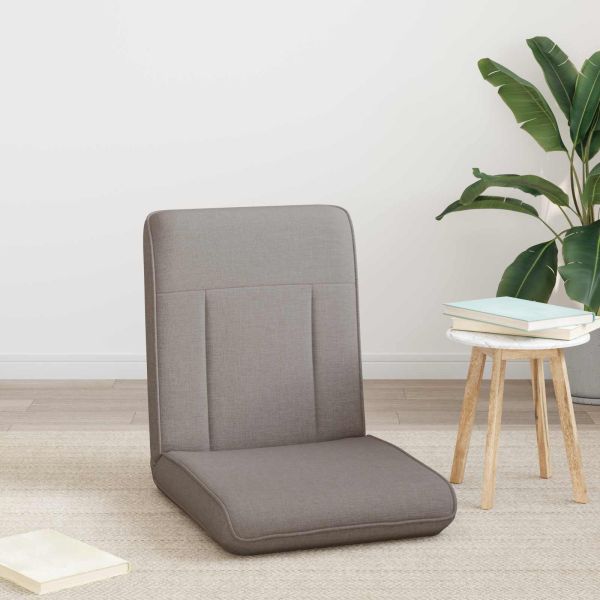 Подово кресло Таупе 50 x 73 x 60 см текстил