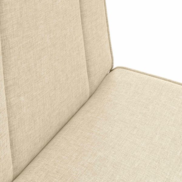 Подово кресло Крем 50 x 73 x 60 см текстил